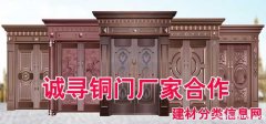 广州铜门的使用事项